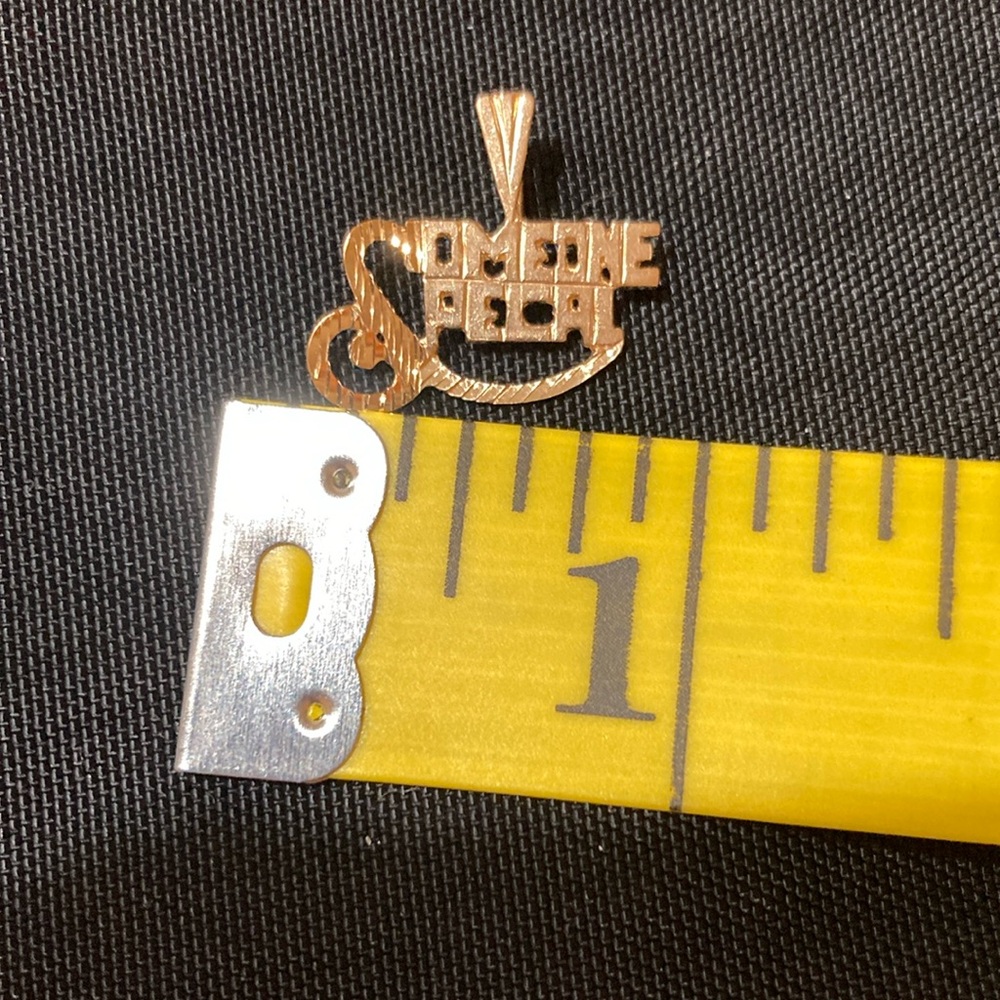 14k gold charm